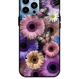 QRIOH Floral Printed iPhone 13 Pro Max Back Case Mobile Accessories-picture-23