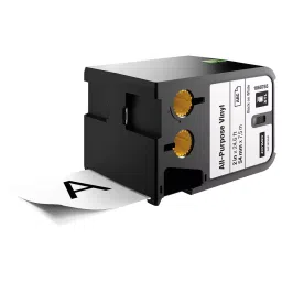 DYMO Label Tape, 2.12" X 22.9Ft, Black/White, 1868755-16