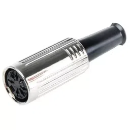 RS PRO 7 Pole DIN Socket DIN 45329 4A 60 V AC Female Cable Mount, 1705543-53
