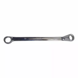 ARO Chrome Vanadium Steel Mirror Finish Flat Panel Double Ring Wrench 10x12 mm-25