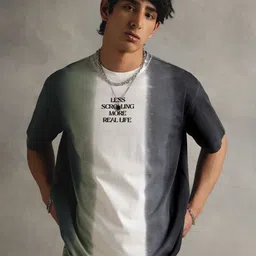 H&M Colour Block Printed T-Shirt-image-51