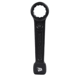 Jhaveri 46 mm Black Phosphate Chrome Vanadium Steel Slogging Wrench Ring End, J-265-32