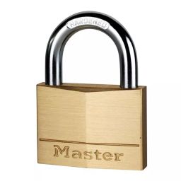 MASTER LOCK Padlock Brass Padlock 9 mm Shackle 60 mm Body, 160EURD-image-29