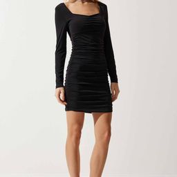 Happiness istanbul Women Gathered or Pleated Bodycon Dress-image-59