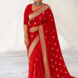 KALINI Woven Design Silk Blend Designer Banarasi Saree-picture-37