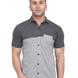 Blisstone Cotton Spread Collar Casual Shirt-image-43