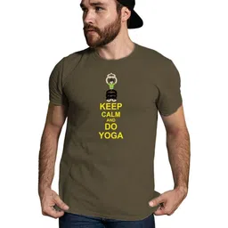 Tantra Men Typography Printed Round Neck Cotton T-shirt-image-80