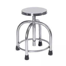 Welltrust 30x30x53 cm Stainless Steel 4 Legs Revolving Stool-image-66