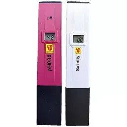 Lab Junction Pocket Size Digital pH and Salinity Tester Set Pack of 2 Pcs-18