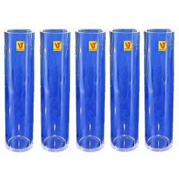 Lab Junction 3.5 ml Capacity Test Tubes With Stand for Photo Colorimeter Pack of 5 Pcs image 1