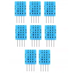 Invento ISC 1636-4 Blue DHT11 Digital Temperature and Humidity Sensor 3.3-5.5VDC Set of 8-8