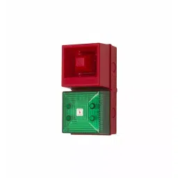 clifford and snell Clifford Snell YL40 Series Green Sounder Beacon 24 V IP65 Base Mount 108 dB at 1 m, 245182-picture-2