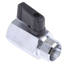 RS PRO Chrome Plated Brass Hydraulic Ball Valve G 1/2 Model No 486356-46