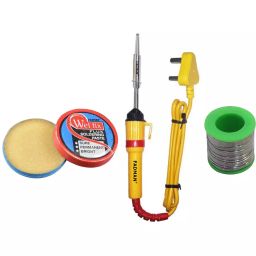 Fadman 3 In 1 Soldering Iron Kit Beginner Basic Flat 27 mm Tip Copper, Iron & Nickle 25 W-16