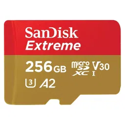 Sandisk 256 GB Micro SD Memory Card 150 Mb/s 190 Mb/s Red,Grey Memory Card-34