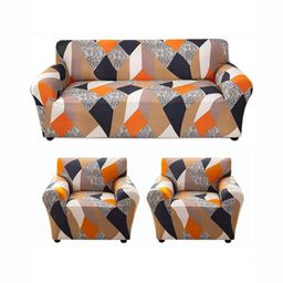 HOUSE OF QUIRK 3+1+1 Seater Stretchable Sofa Slipcover-image-76