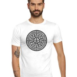 Tantra Sun Eye Printed Cotton T-shirt-image-97