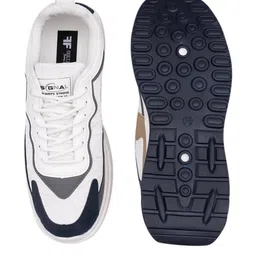 FEET FIRST Men White Mesh Breathable Upper Casual Shoes-picture-32