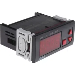 RS PRO Temperature Indicator Panel Mount 77x35 mm 4 Input None 24 V AC, 1241074 image 3