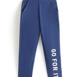 Honeyhap Premium Cotton Super Soft Stretchable Looper Solid Full Length Jeggings with Bio Finish - Navy Peony-15