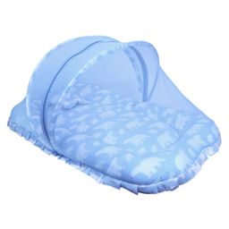 1st Step Premium Baby Bedding Set with Mosquito Net |100% Insect Protection with Zip Closure & Baby Pillow - Large-16
