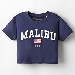 Doreme Single Jersey Knit Half Sleeves T-Shirt with Text Print - Navy Blue-image-84