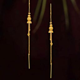 Raj And Deb Gold-Plated Brass Earrings-image-85
