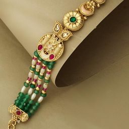 Anouk Green Brass Bracelet-image-8