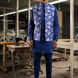Project Bandi Men Regular Kurta with Trousers-40