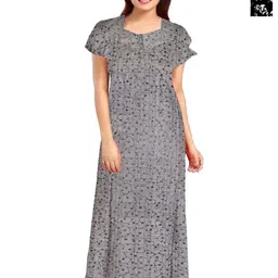 PR PINK ROYAL Printed Maxi Nightdress-picture-21
