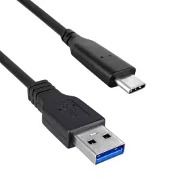 Mak World USB 3.0 to USB Type-C 3.1 Data Cable Male to Male 1 m Length, Black-18