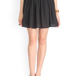 Cation Black Crepe Skirt-picture-29