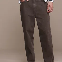 FCUK Men Pure Cotton Loose Fit Jeans-image-58