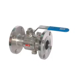 Valson 3 inch, 76.2 mm 2 Pc Design Full Bore Ball Valve SS Parts, Flanged- Silver-image-48