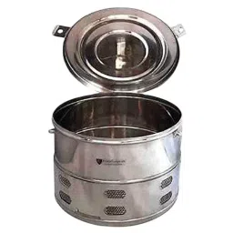 Florix Nation Jointless Dressing Drum Stainless Steel Lightweight Approx. 15x12 Inch, ‎Dr-46-picture-0