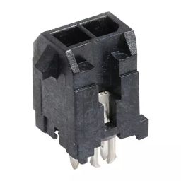 MOLEX Pin Headers WTB CONNECTOR, HEADER, 2POS, 2ROW 43045-0225 (Pack of 5)-3