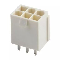 MOLEX Pin Headers CONNECTOR, RCPT, 6POS, 2ROW, 4.2MM 87427-0642-84