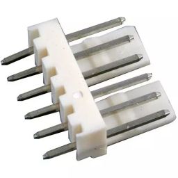 MOLEX Pin Headers CONNECTOR, HEADER, 6POS, 1ROW, 2.5MM 22-04-1061 (Pack of 5)-65