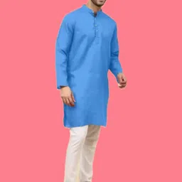 ANUJ FASHION Men Blended A-Line Kurtas-picture-21