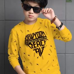 TICOSS Boys Typography 2 Printed T-shirt-19