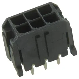 MOLEX Pin Headers CONNECTOR, HEADER, 6POS, 2ROW, 3MM 43045-0613 (Pack of 5)-27