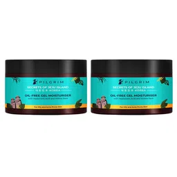 Pilgrim Set of 2 Oil-Free Gel Face Moisturizer with Hyaluronic Acid for Acne-Prone Skin-15