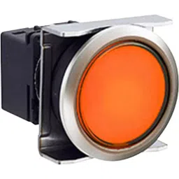 IDEC LBW Series Flash Silhoutte Switch Indicator Light and 22.3 mm Mounting Hole Dia, LBW6MP-1T04A-image-86