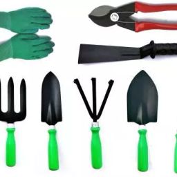 JetFire PVC Weeder, Big Trowel, Hand Fork, Cultivator Garden Tool Kit-image-90