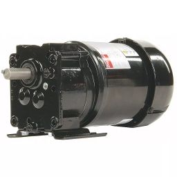 Dayton AC Gearmotor Parallel Single Output Shaft PSC TEFC 60 RPM, 6Z820-51