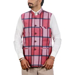 GARGIAN Master Cut Men Red Polyester Jackets-picture-24
