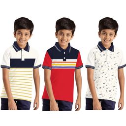 VIVEX Boys Red Tshirts-image-41