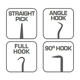 Hogert Technik Hooks with Handle, HT8G395 (Set of 4 Pcs) image 2