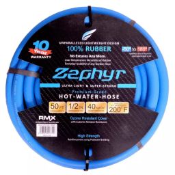 Zephyr Rubber Garden Hose - Without Fittings (1/2 In x 50 ft)-image-101