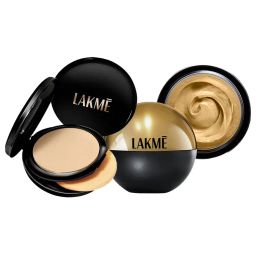 Lakme Xtraordin-Airy 2 In 1 Compact + Mattereal Mousse Foundation Combo-picture-33